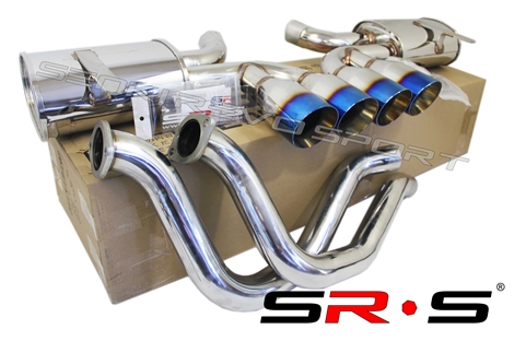 SRS 97-04 Chevy Corvette C5/Z06 5.7L 2.5" Dual Catback Exhaust System 4